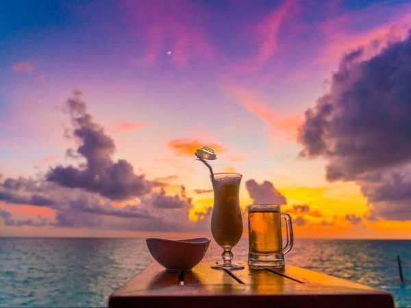 Watch the sunset from a rooftop bar